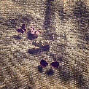 Cute earrings set of three!NWOT